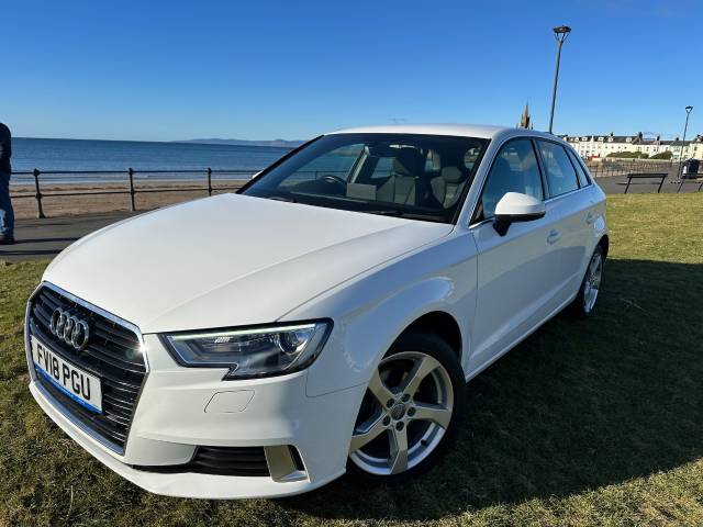 Audi A3 1.5 TFSI Sport 5dr Hatchback Petrol White