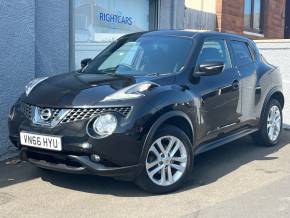 NISSAN JUKE 2016 (66) at Right Cars Saltcoats