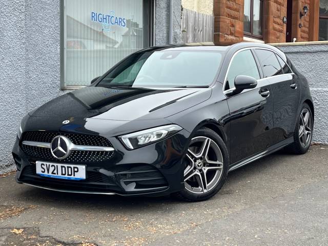 Mercedes-Benz A Class 1.3 A180 AMG Line 5dr Auto Hatchback Petrol Black