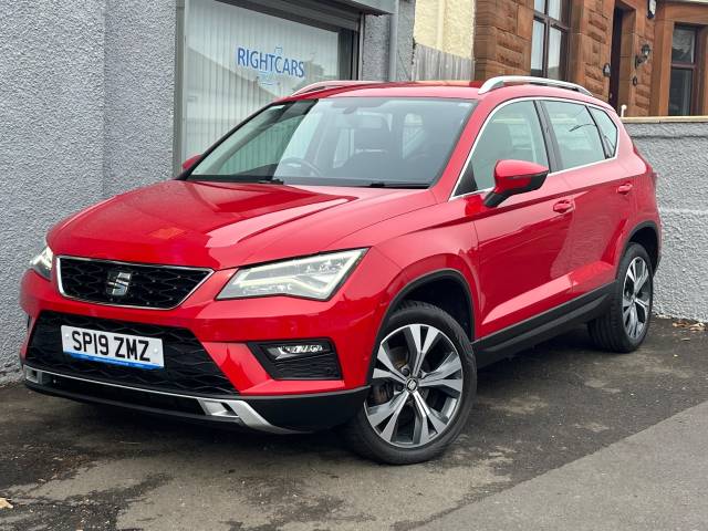 SEAT Ateca 1.5 ATECA SE TECH TSI EVO Hatchback Petrol Red