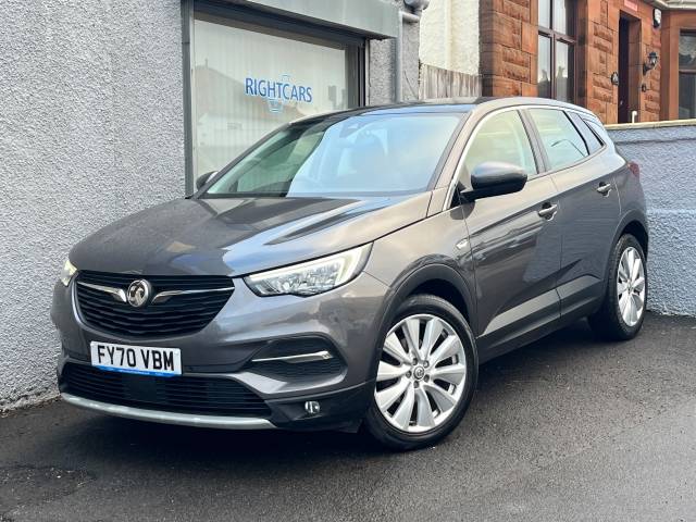 Vauxhall Grandland X 1.2 Turbo Elite Nav 5dr Auto [8 Speed] Hatchback Petrol Grey