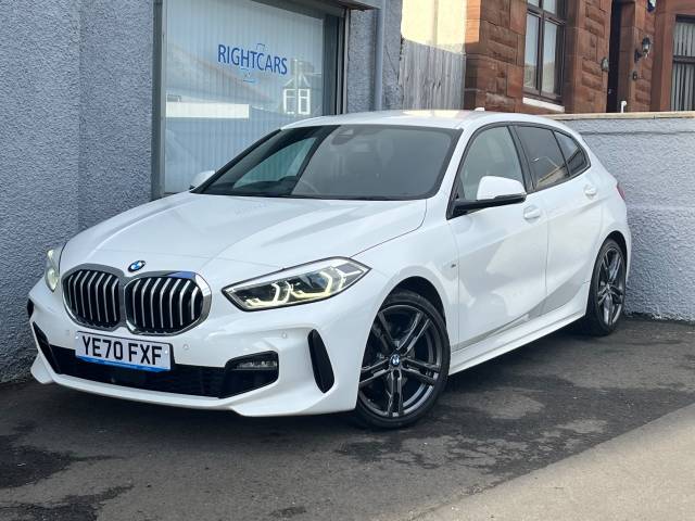 BMW 1 Series 1.5 118i M Sport 5dr Step Auto Hatchback Petrol White