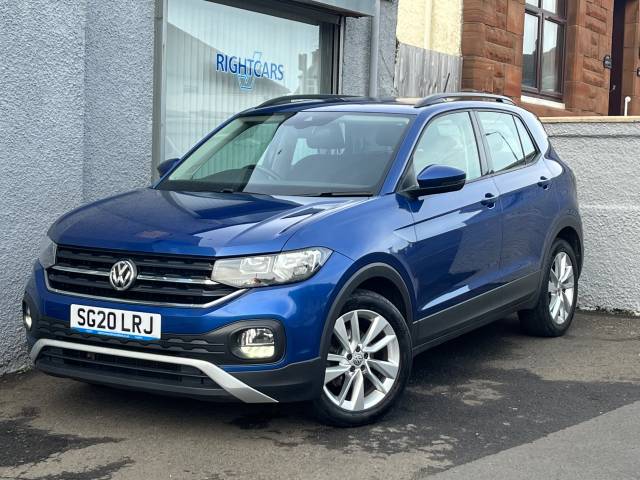 Volkswagen T-cross 1.0 TSI 115 SE 5dr Hatchback Petrol Blue