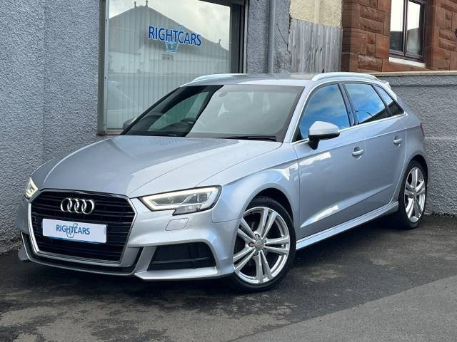 Audi A3 1.0 30 TFSI 116 S Line 5dr S Tronic Hatchback Petrol Silver