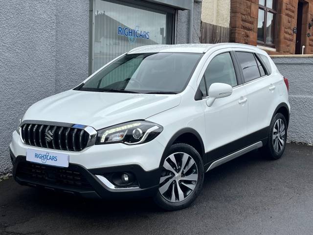 Suzuki Sx4 S-cross 1.4 Boosterjet 48V Hybrid SZ-T 5dr Hatchback Petrol White