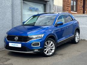 VOLKSWAGEN T ROC at Right Cars Saltcoats