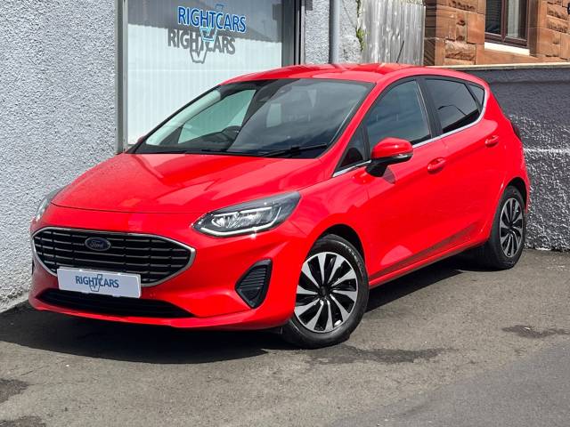 Ford Fiesta 1.0 FIESTA TITANIUM TURBO MHE Hatchback Petrol Red