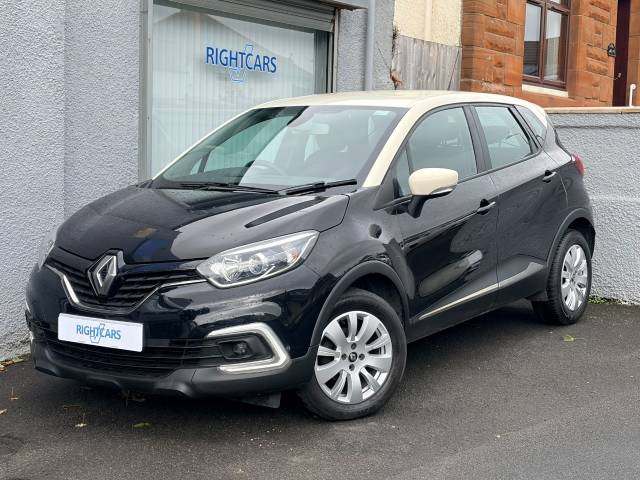 Renault Captur 0.9 TCE 90 Play 5dr Hatchback Petrol Black/cream